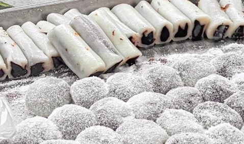 Glutinous Rice Strip Cake